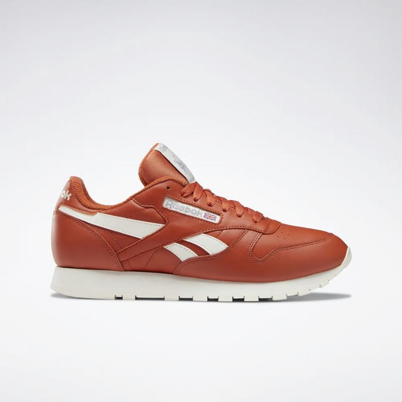 Reebok Classic Leather Tenisky Panske - Oranžové AP4332GQ